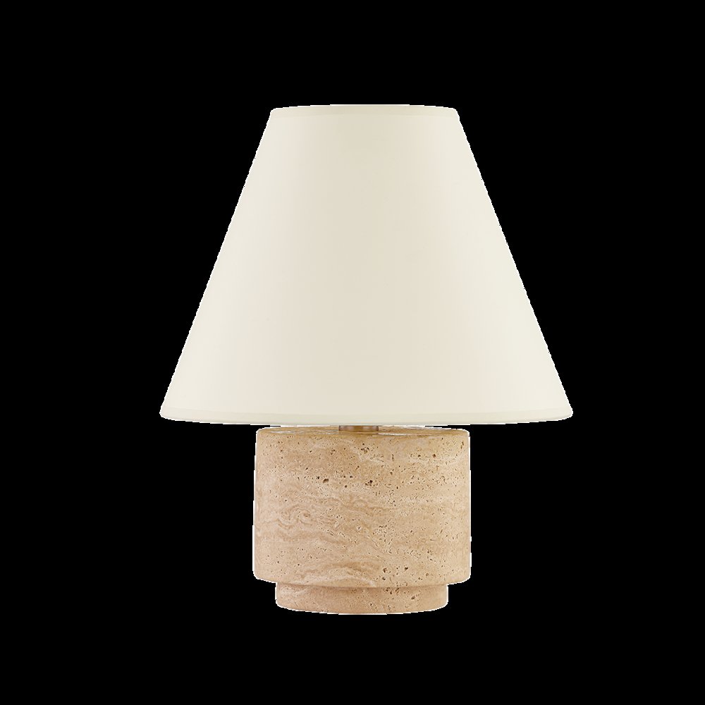 Bronte Table Lamp, Patina Brass