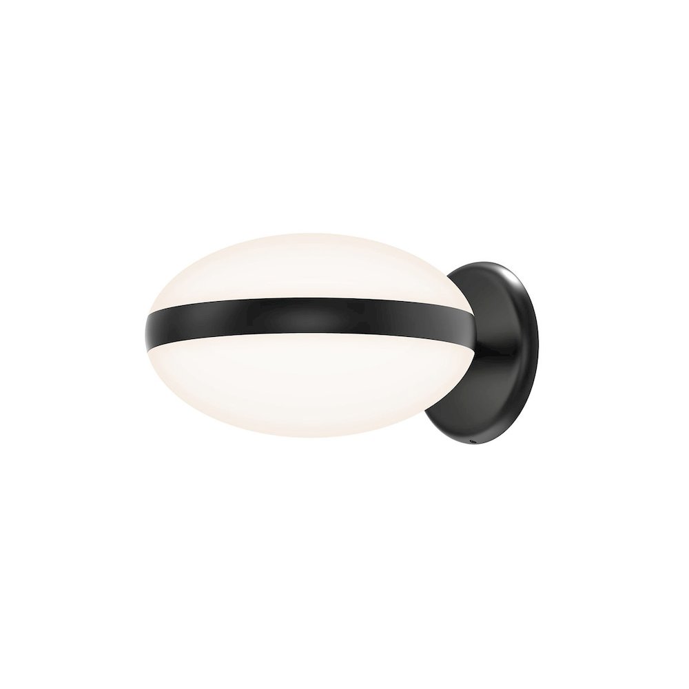 Pillows Wall Sconce, Satin Black
