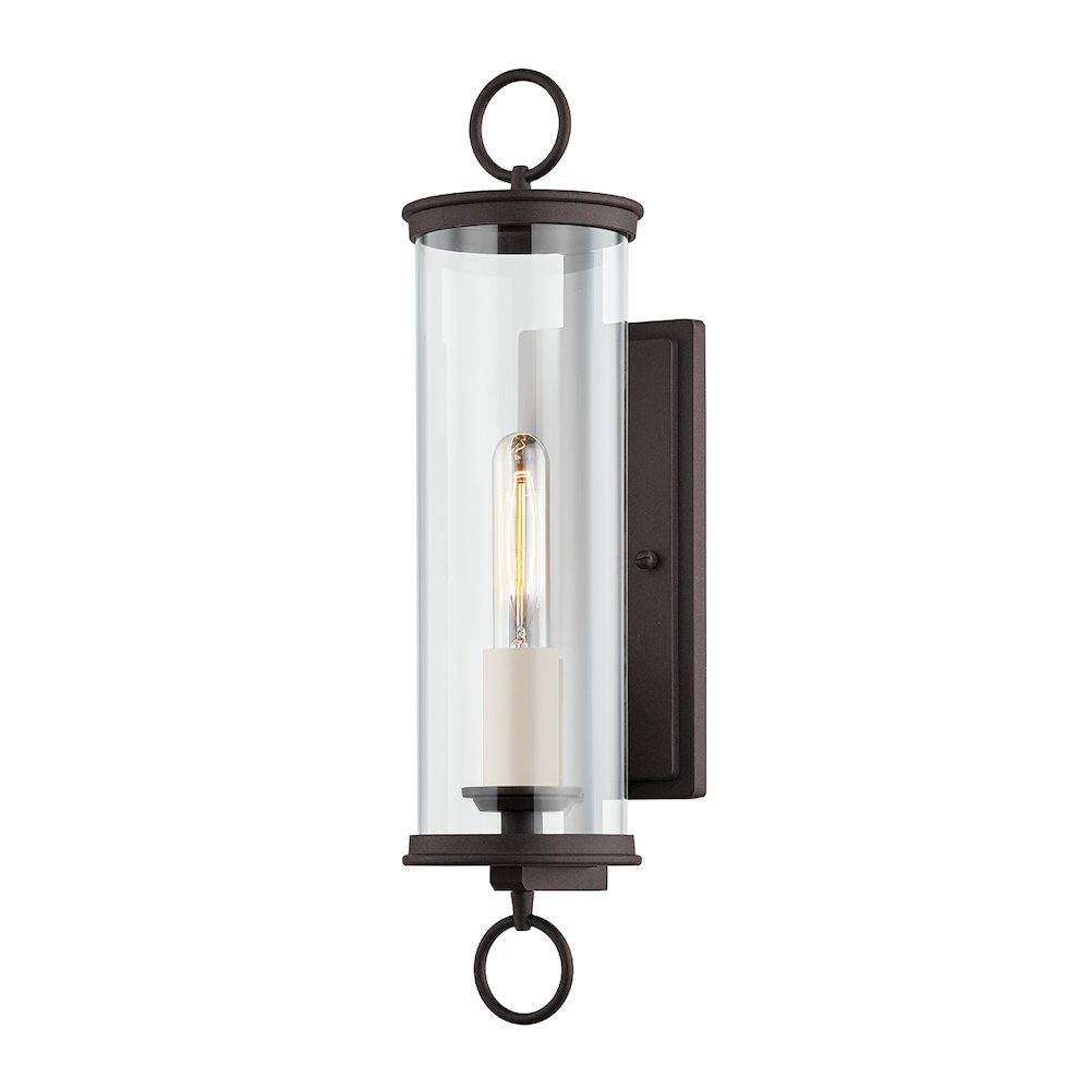 Aiden Exterior Wall Sconce, Textured Bronze