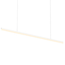 Stiletto Pendant, Satin White