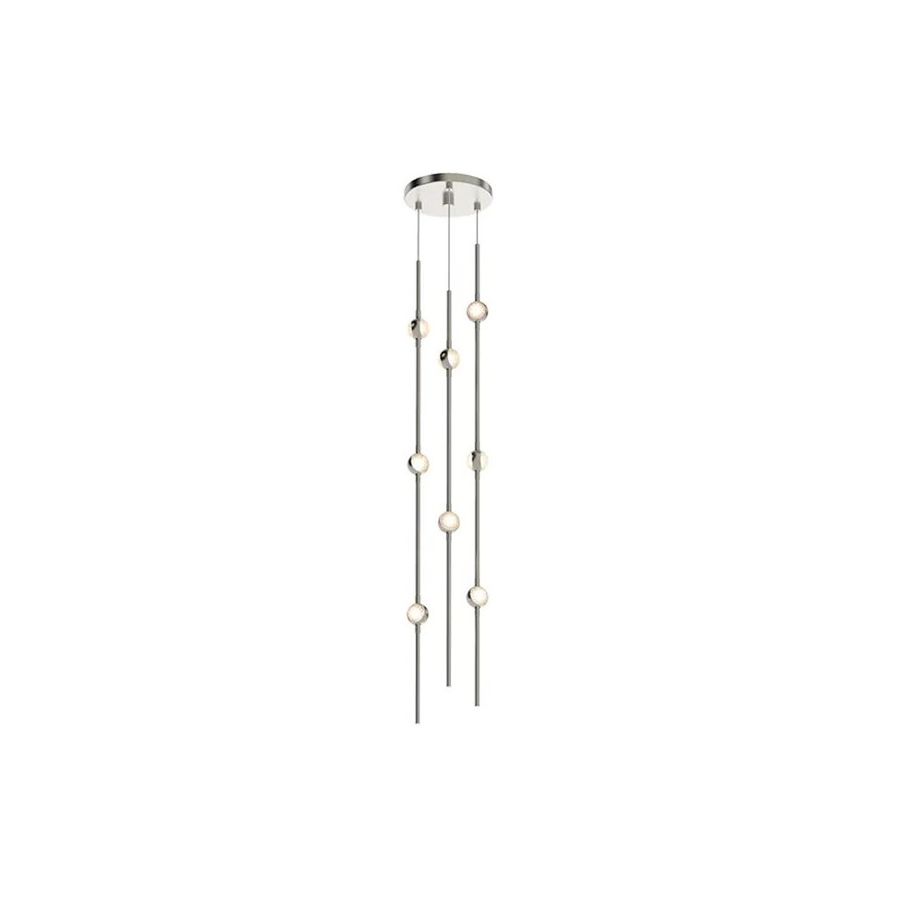 Constellation Pendant, Satin Nickel