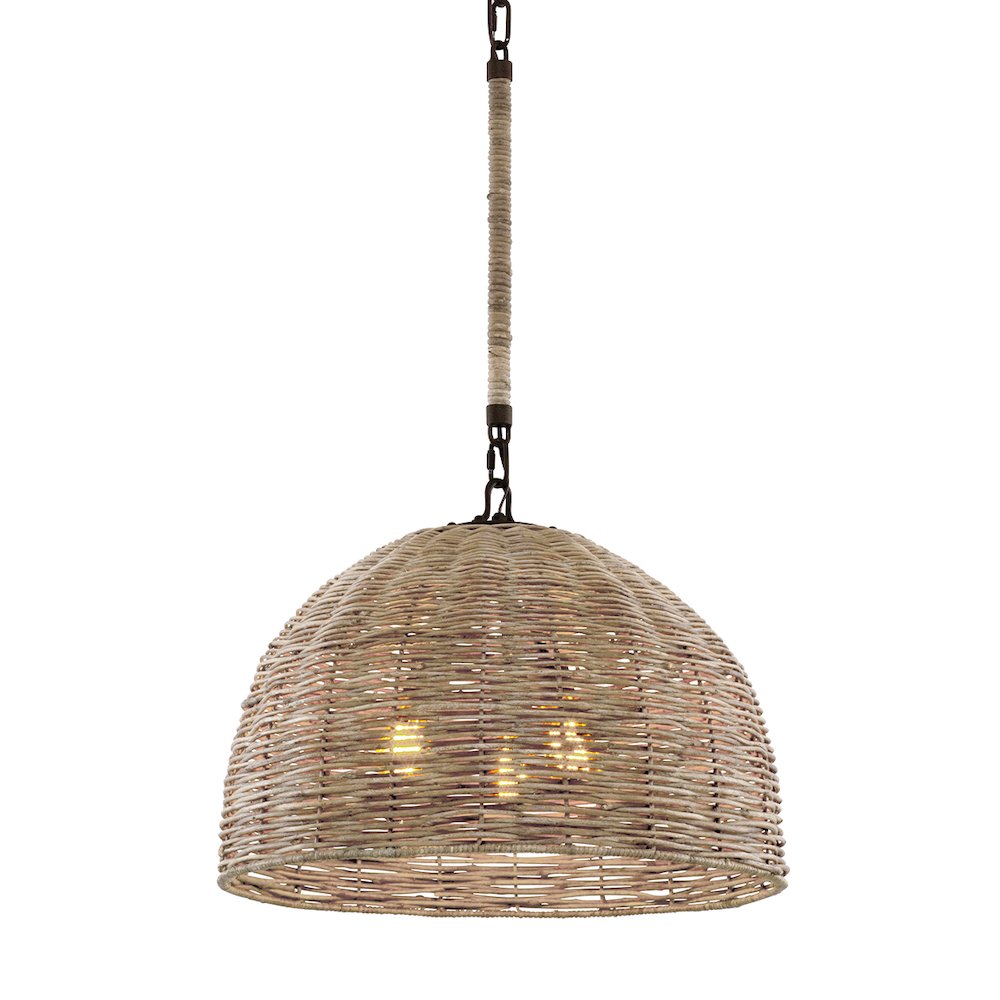 Huxley Chandelier, Textured Bronze