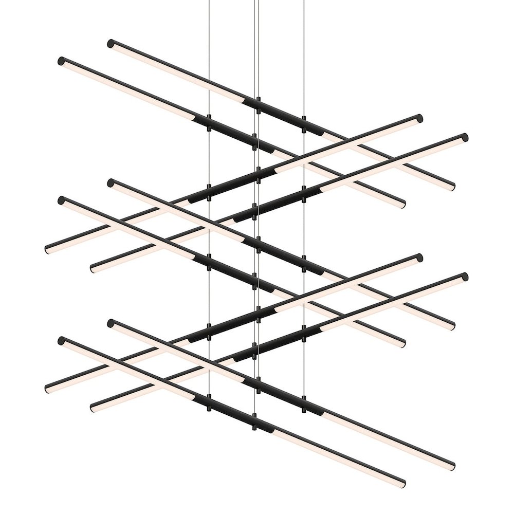 Tik-Tak Pendant, Satin Black