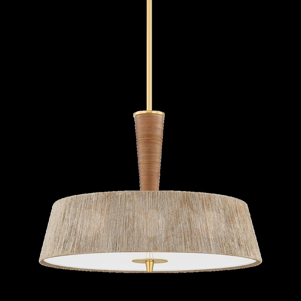 George Pendant, Aged Brass