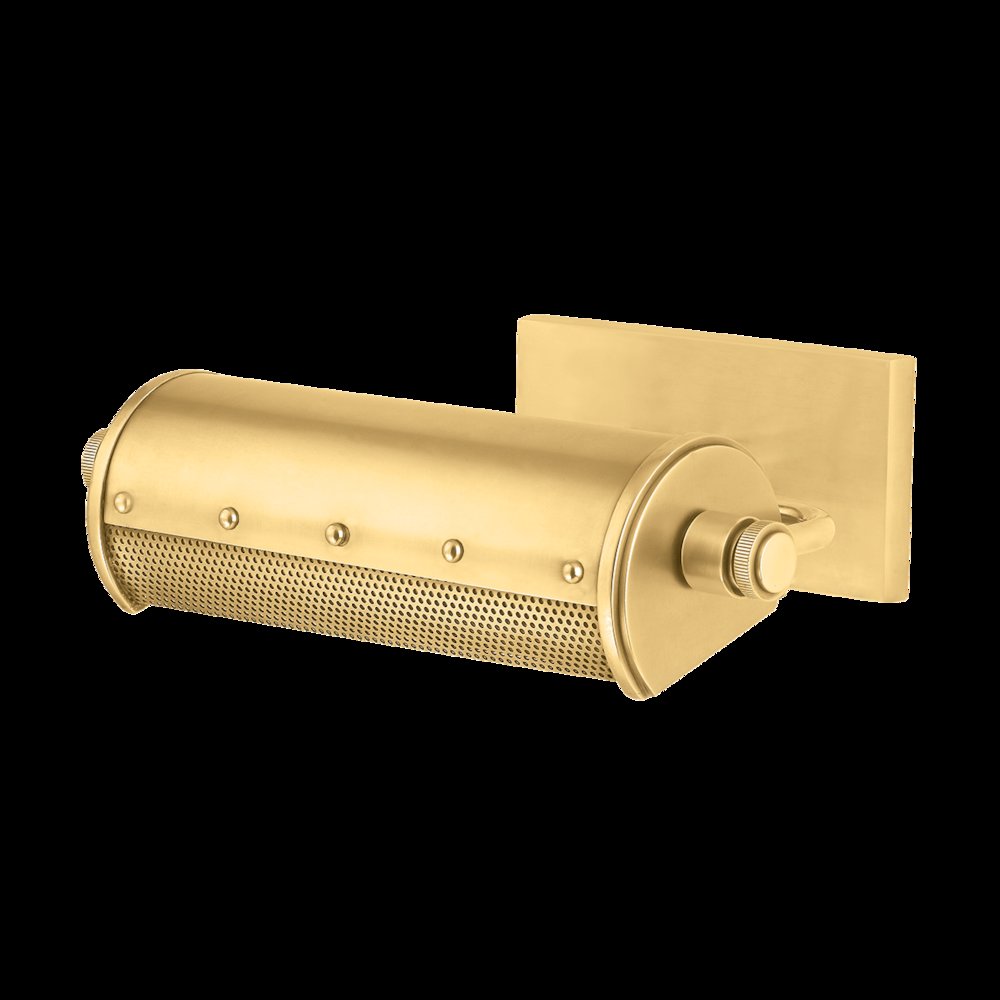 Gaines Picture Light, Aged Brass