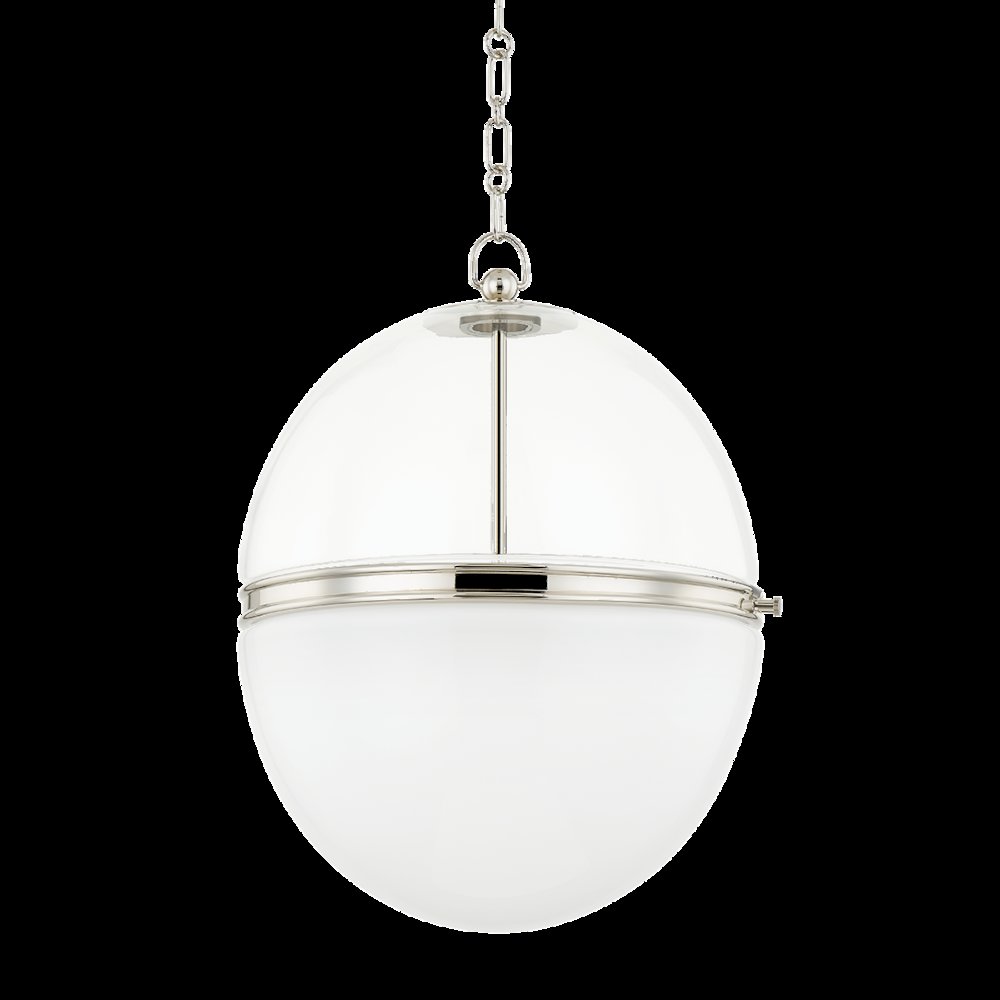 Donnell Pendant, Polished Nickel