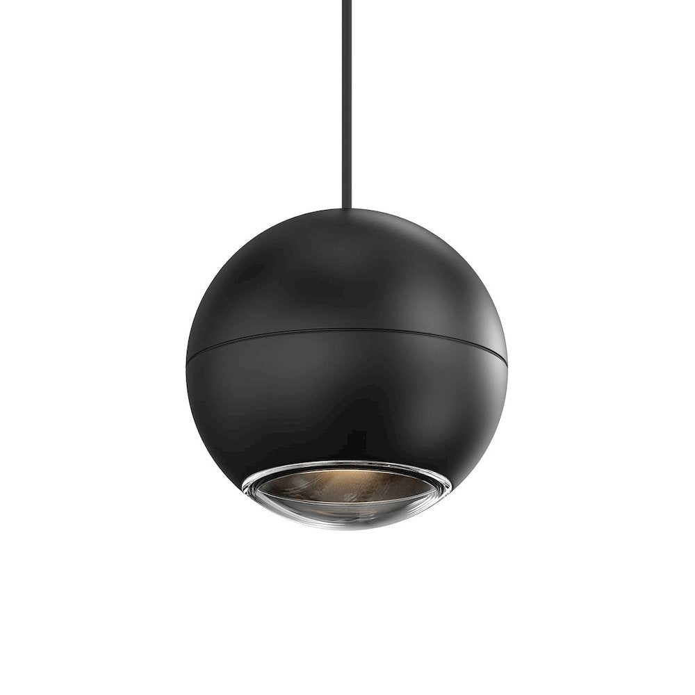 Hemisphere Pendant, Texture Black