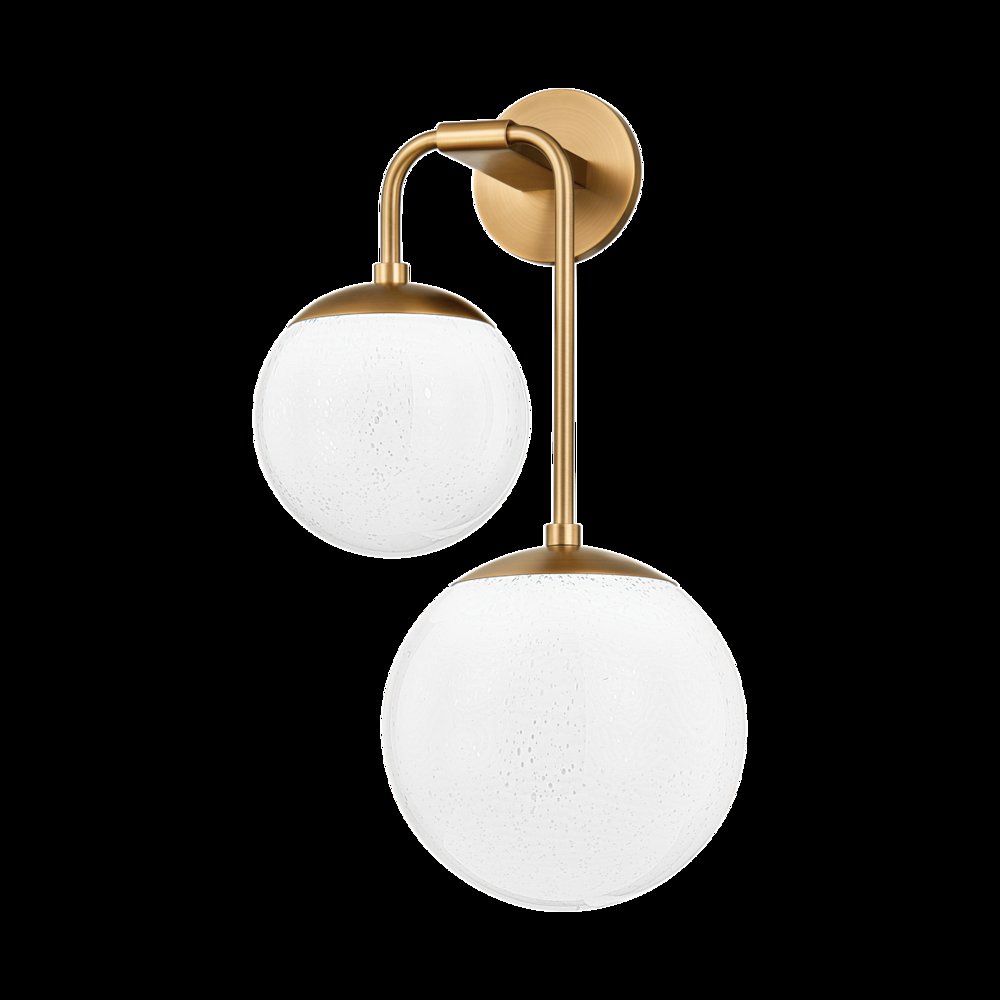 Brogan Wall Sconce, Patina Brass