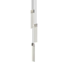 V Panels Pendant, Polished Chrome