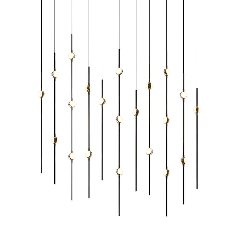 Constellation Pendant, Espresso Black