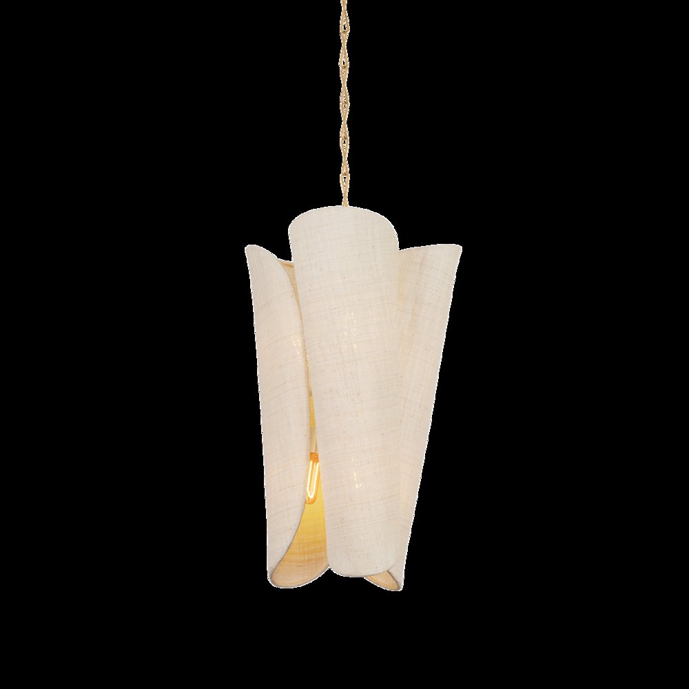 Springhill Pendant, Gold Leaf