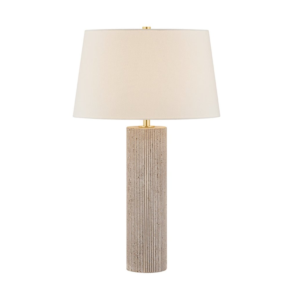Highland Mills Table Lamp, Essential, Natural, Modern