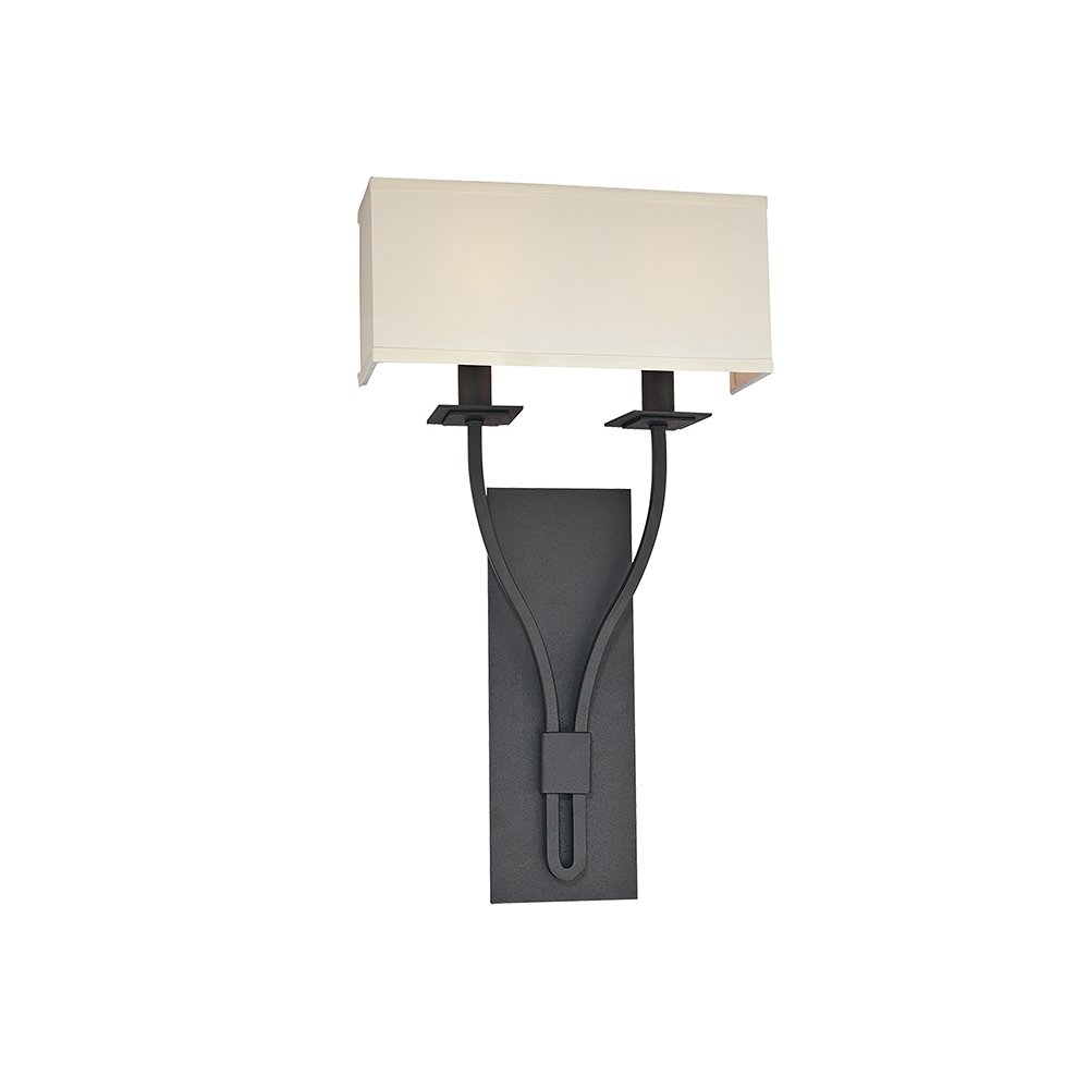 Palladium Wall Sconce, Texture Black