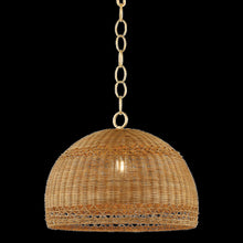 April Pendant, Aged Brass