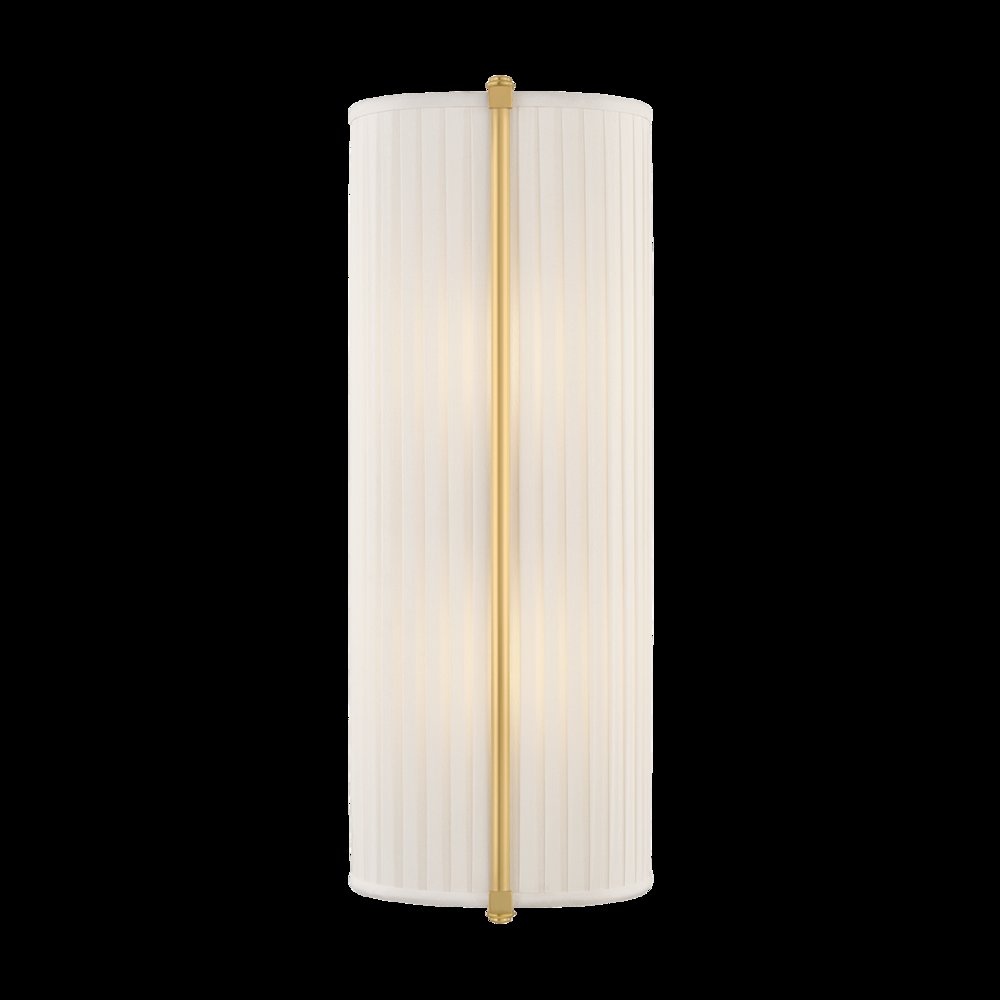 Cornell Wall Sconce, Aged Brass