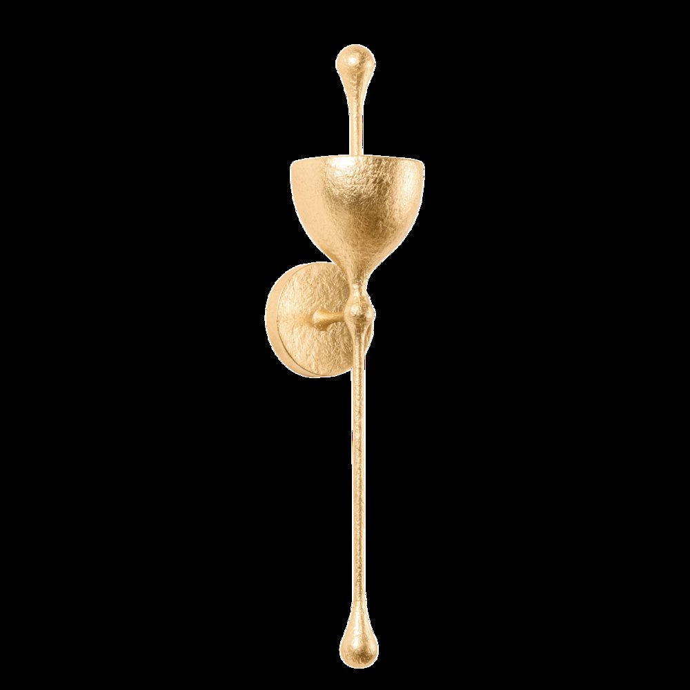 Antalya Wall Sconce, Vintage Gold Leaf