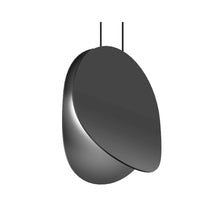 Malibu Discs Pendant, Satin Black