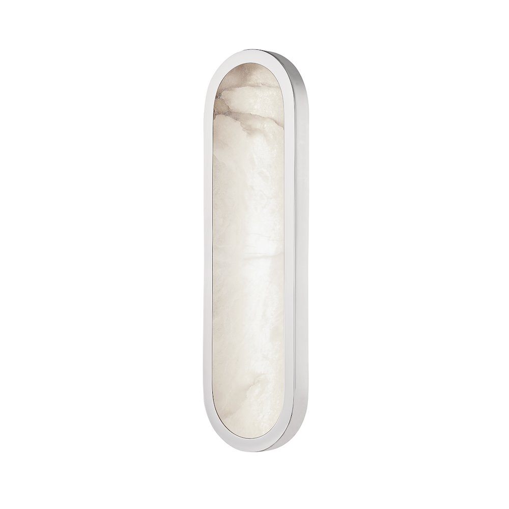 Manhasset Wall Sconce, Polished Nickel