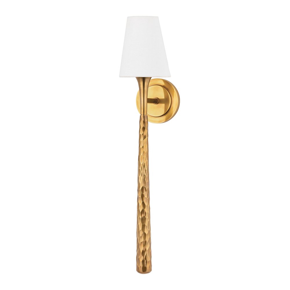 Greta Wall Sconce, Vintage Brass
