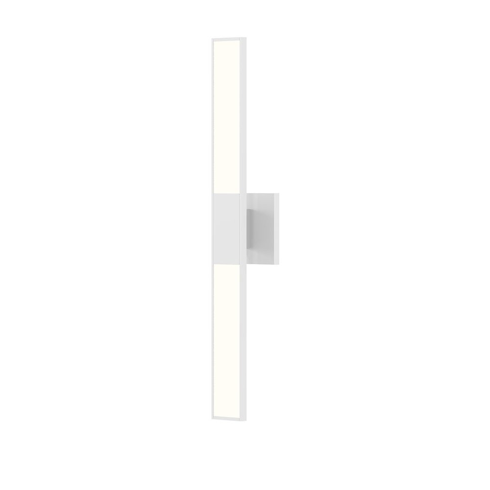 Planes Wall Sconce, Satin White