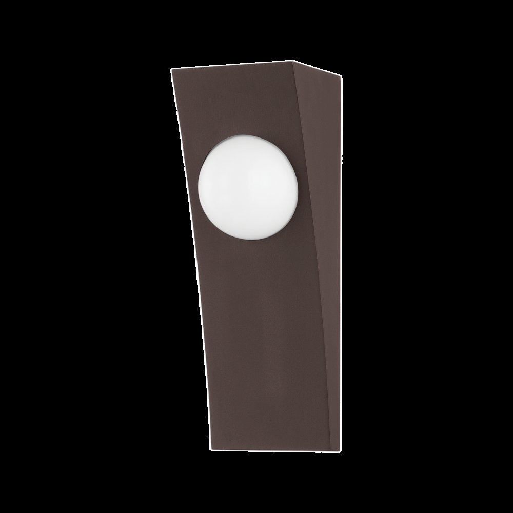Victor Exterior Wall Sconce, Textured Bronze