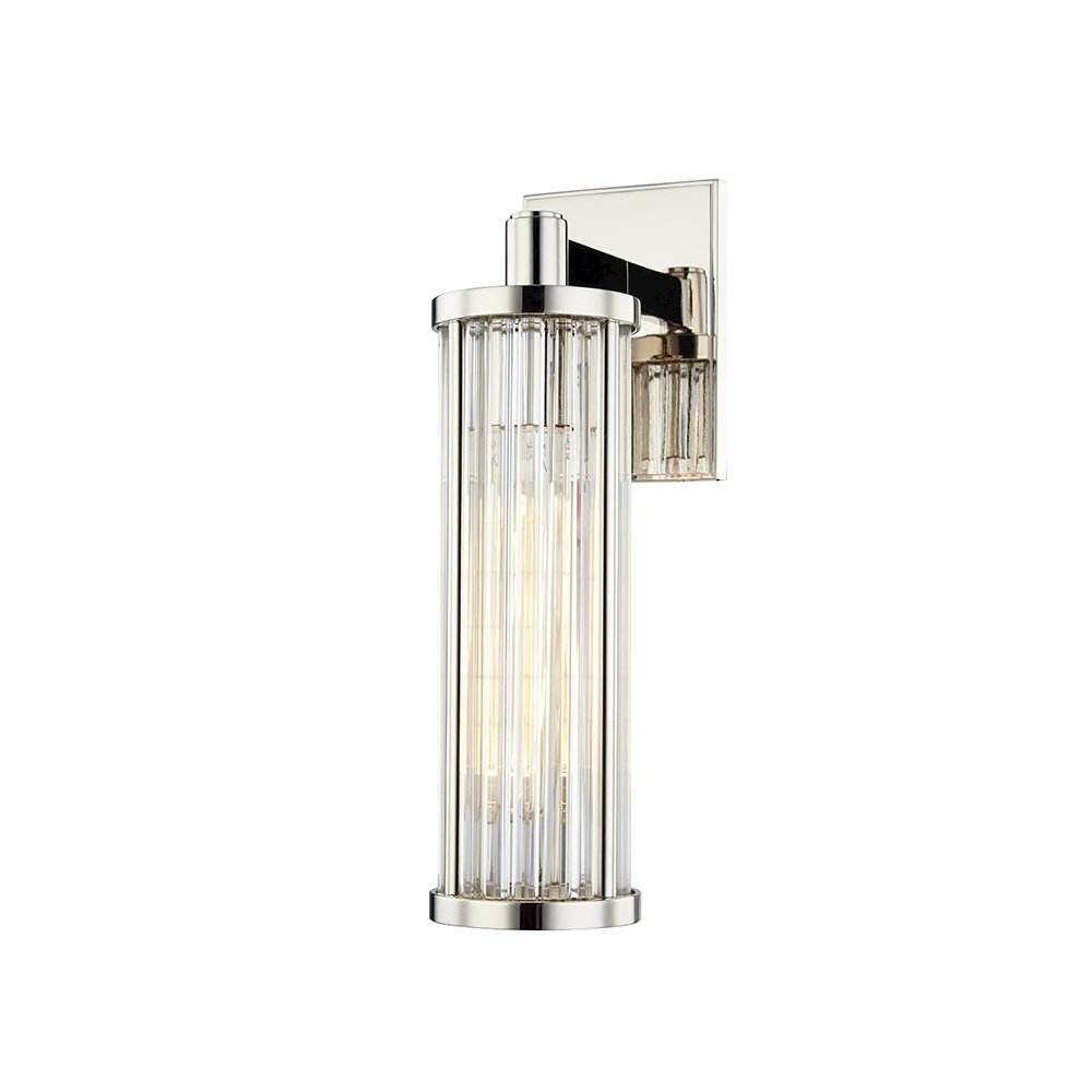 Marley Wall Sconce, Polished Nickel