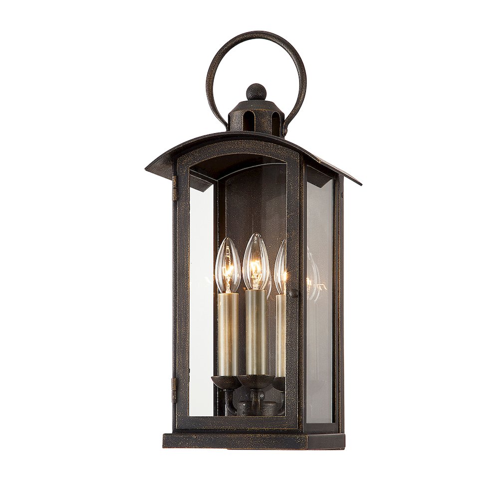 Chaplin Exterior Wall Sconce, Vintage Bronze