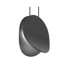 Malibu Discs Pendant, Satin Black