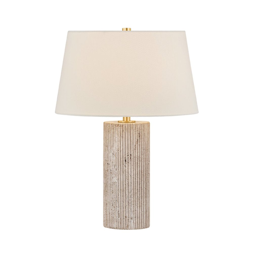 Highland Mills Table Lamp, Essential, Natural, Modern
