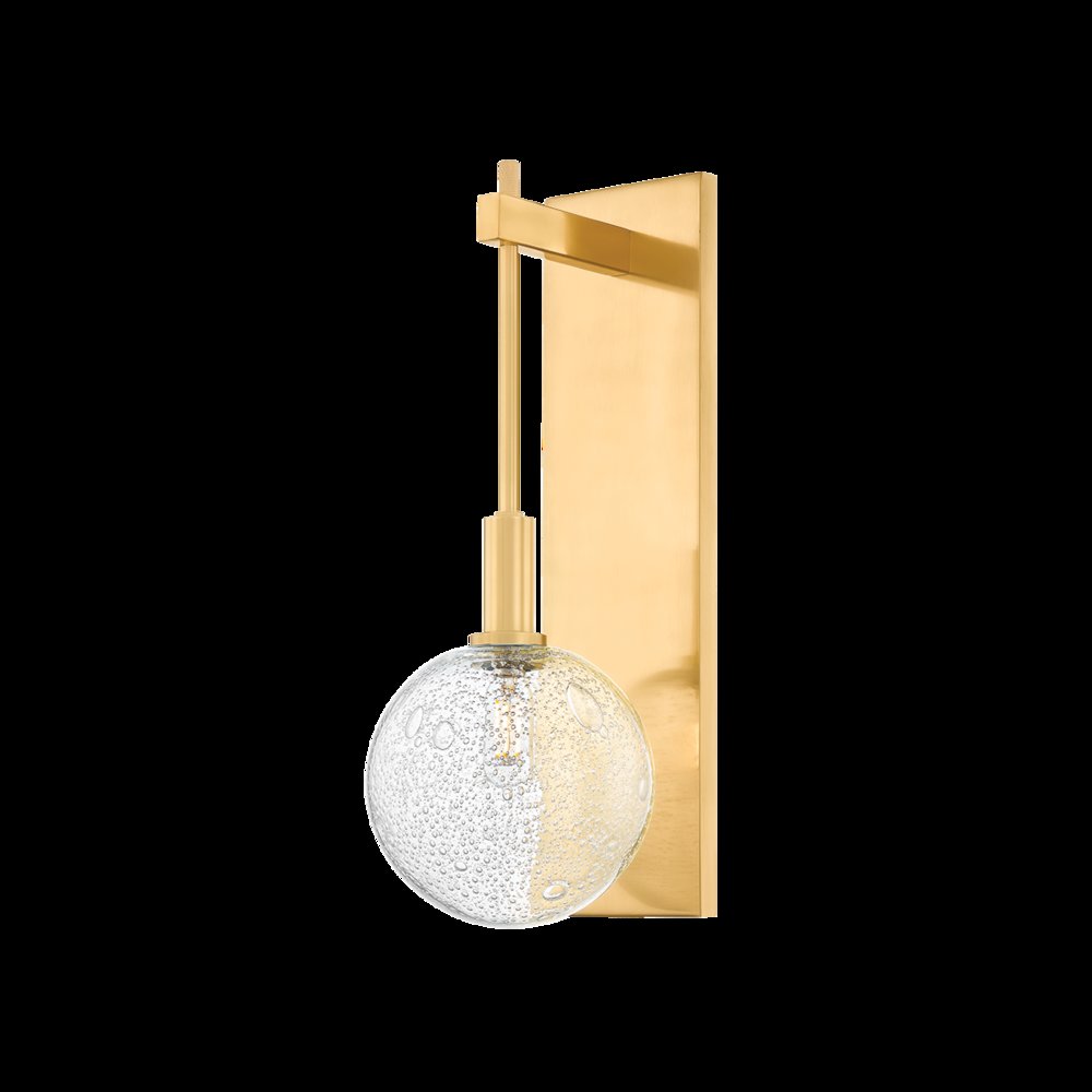 Onteora Wall Sconce, Aged Brass