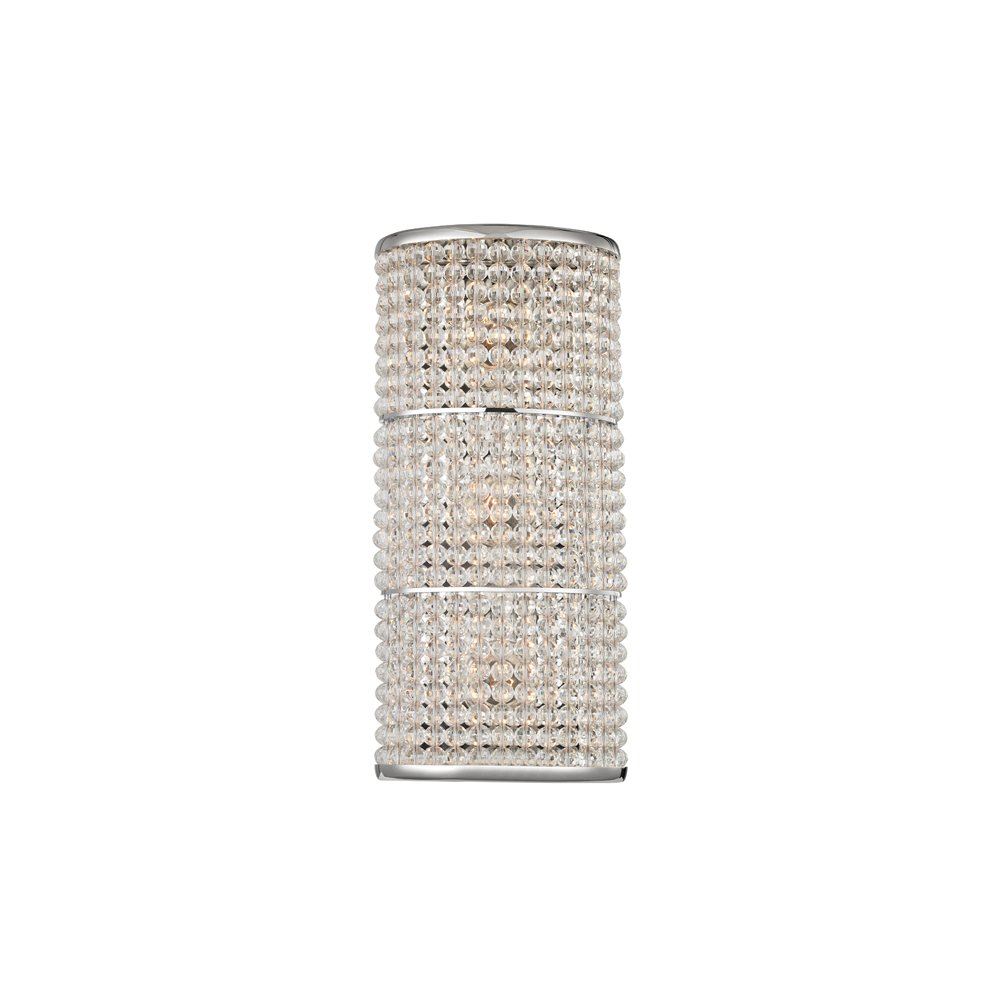 Sherrill Wall Sconce, Polished Nickel