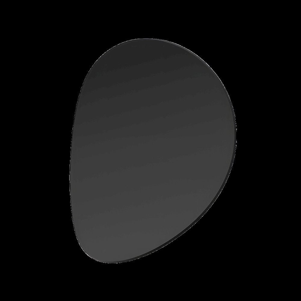 Malibu Discs Wall Sconce, Satin Black