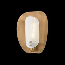 Adler Wall Sconce, Patina Brass