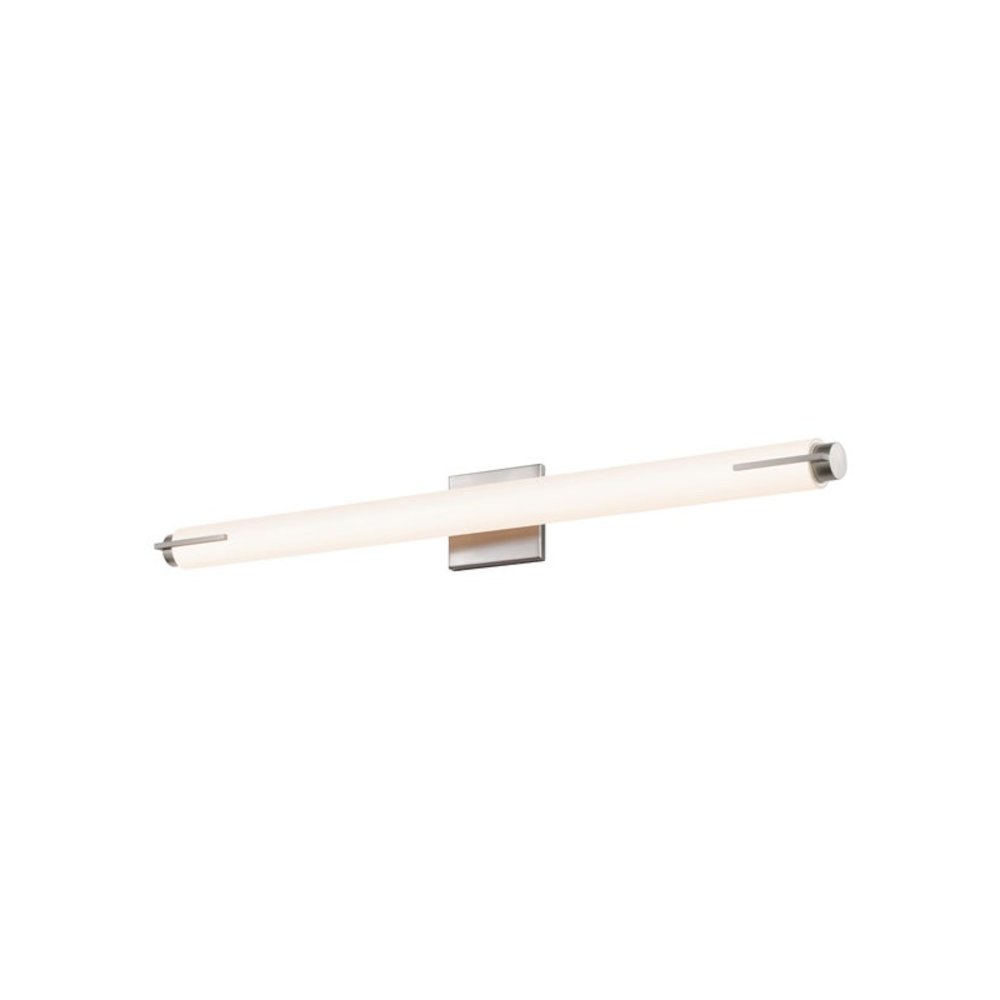 Tubo Slim LED Bath and Vanity, Satin Nickel