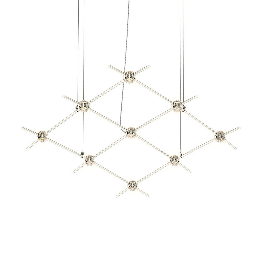 Constellation Pendant, Satin Nickel