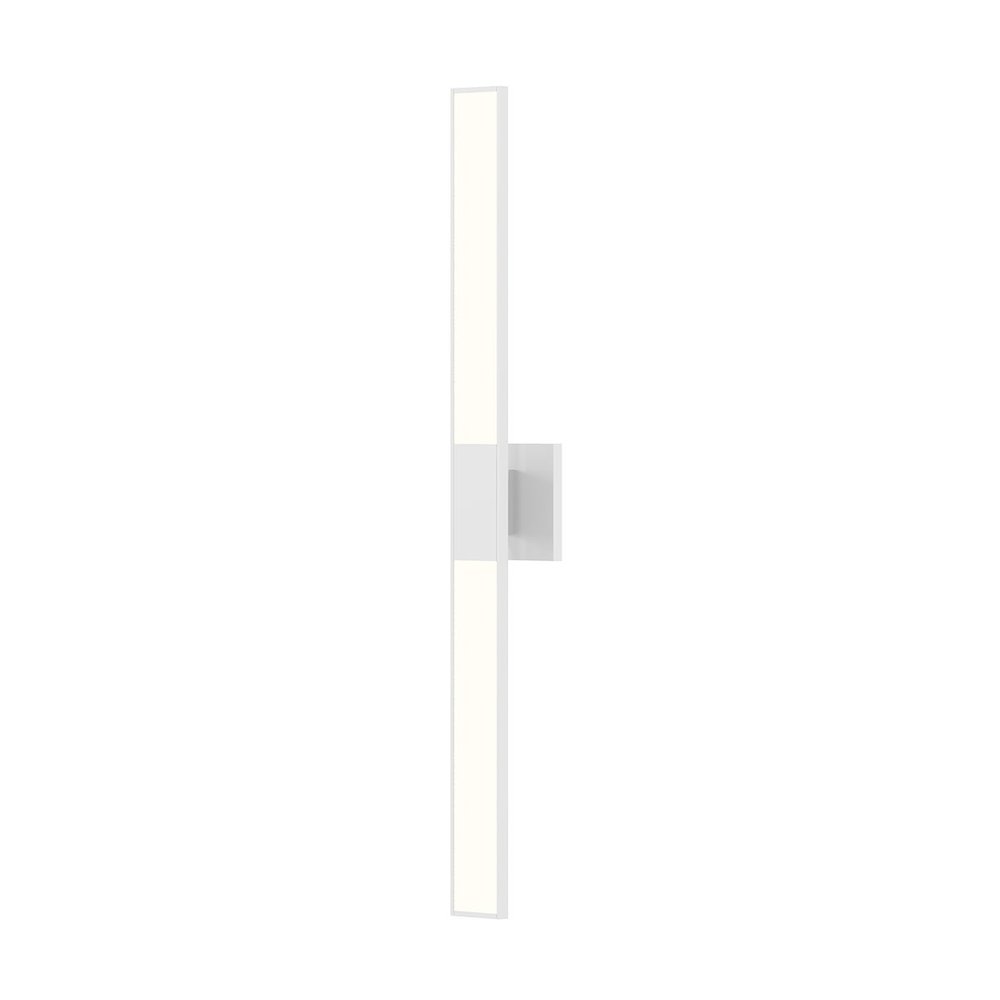 Planes Wall Sconce, Satin White