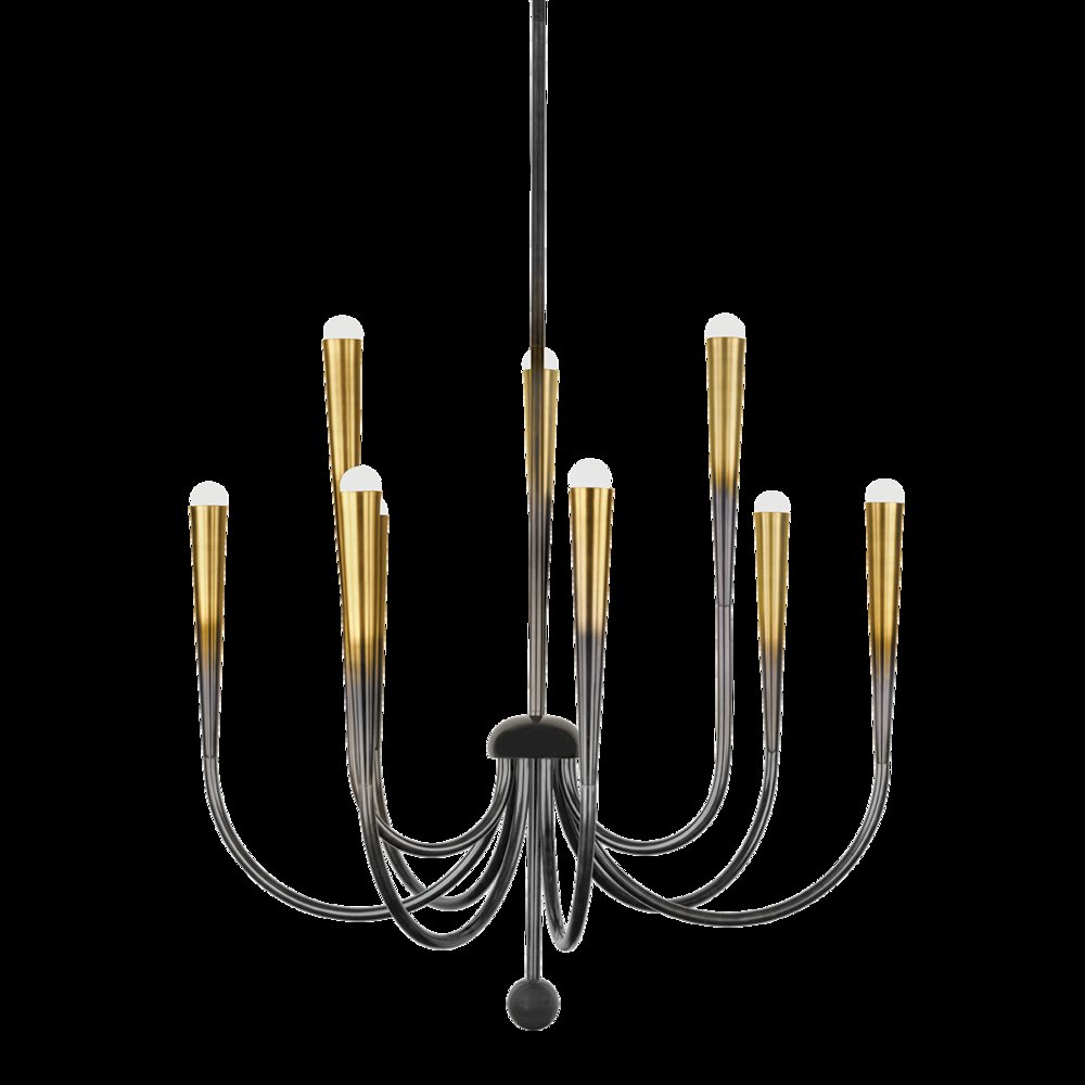 Adley Chandelier, Gradient Brass
