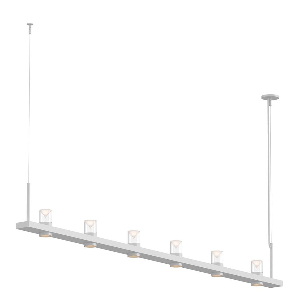 Intervals Pendant, Satin White