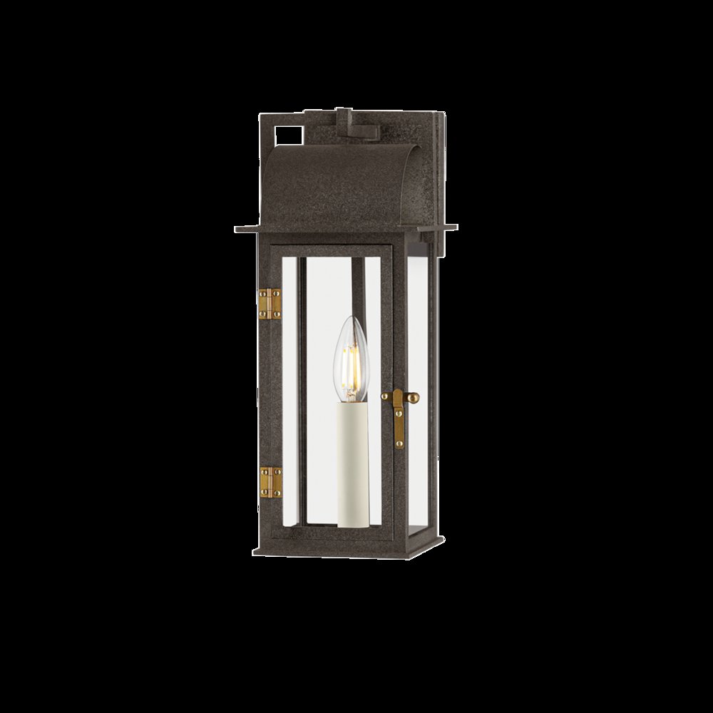 Bohen Exterior Wall Sconce, French Iron