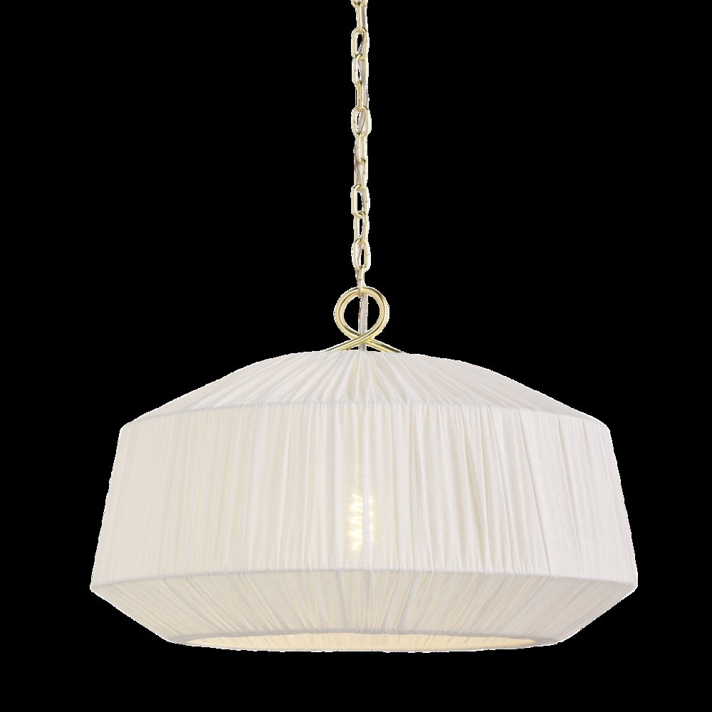 Amanza Pendant, Aged Brass