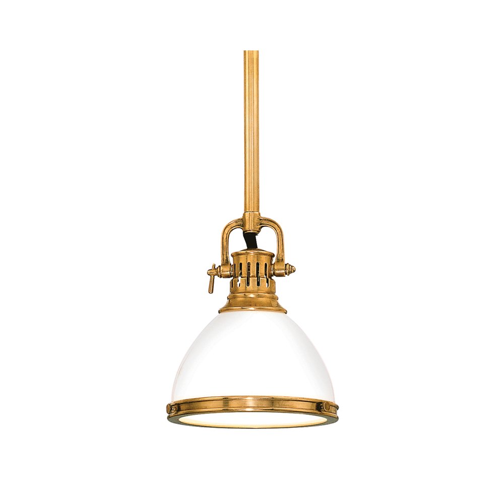 Randolph Pendant, Aged Brass