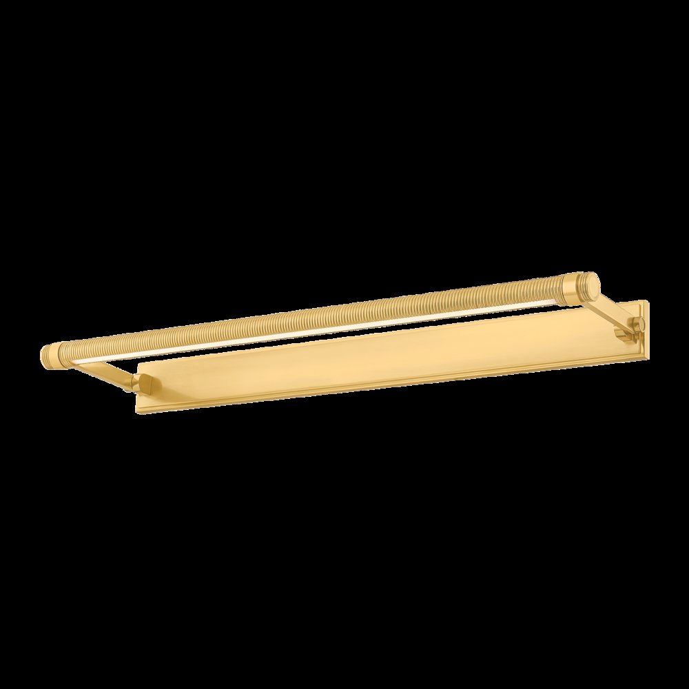 Duell Picture Light, Aged Brass