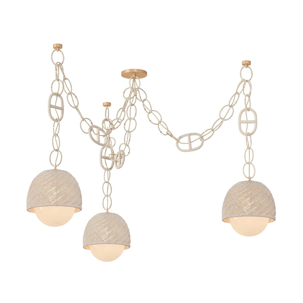 Piasu Chandelier, Natural, Vogue