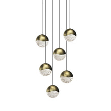 Grapes Pendant, Brass