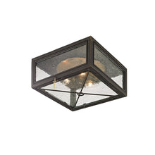 Randolph Exterior Flush Mount, Vintage Bronze
