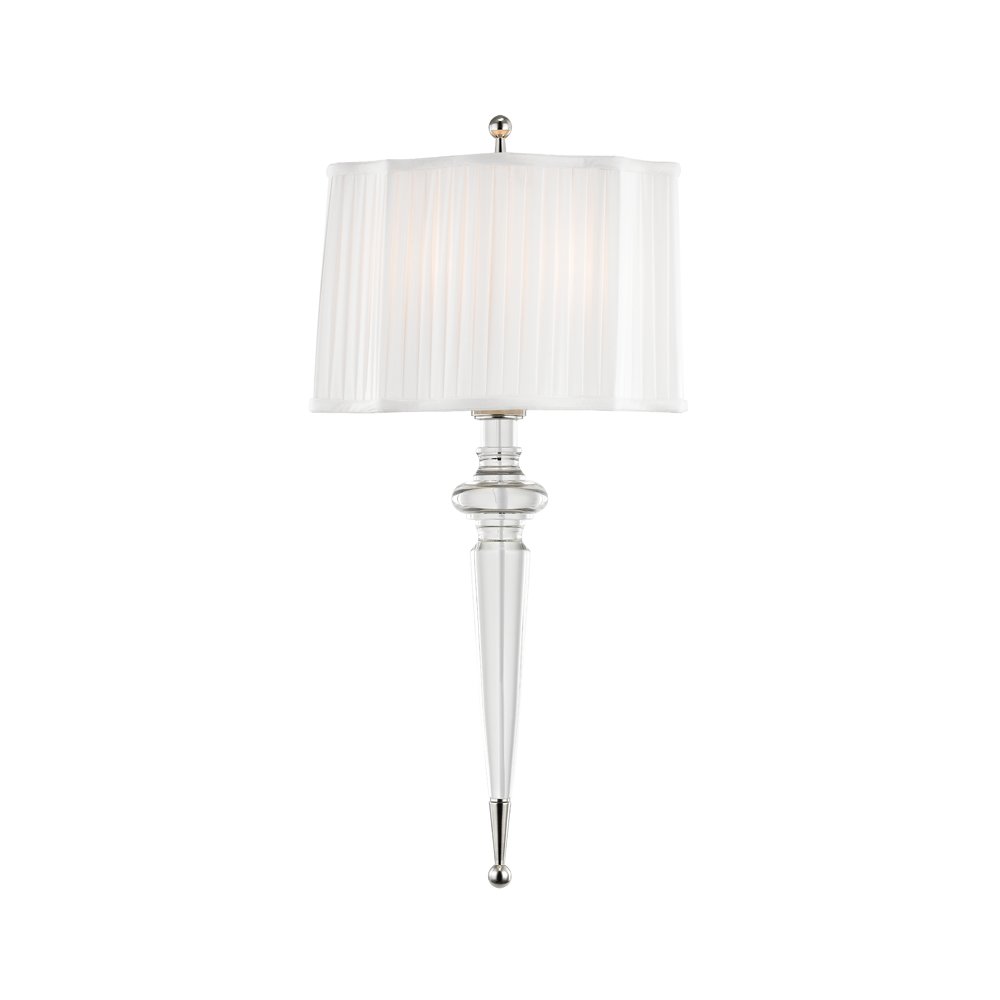 Tipton Wall Sconce, Polished Nickel