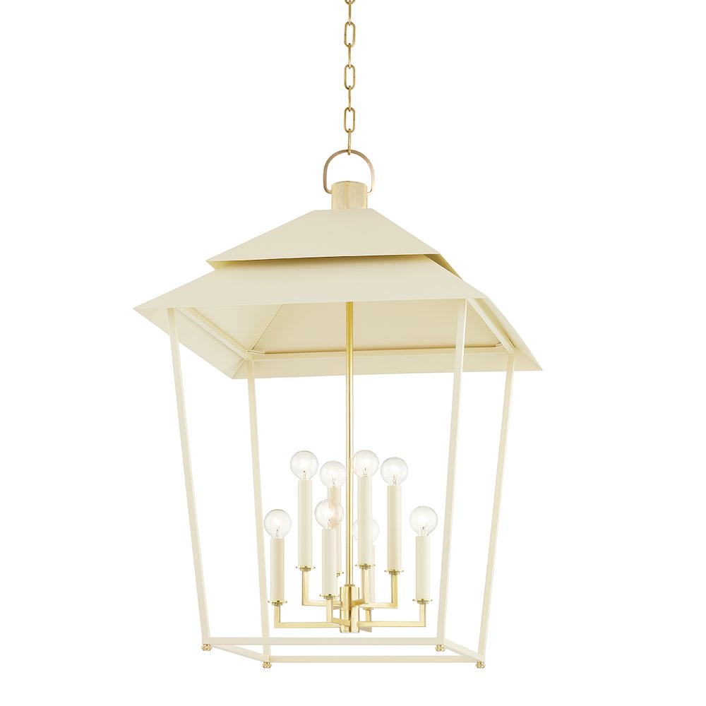 Natick Lantern, Aged Brass