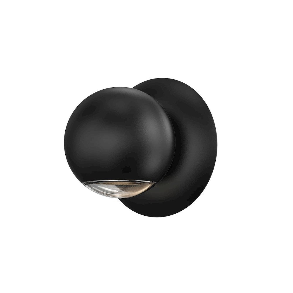 Hemisphere Wall Sconce, Texture Black
