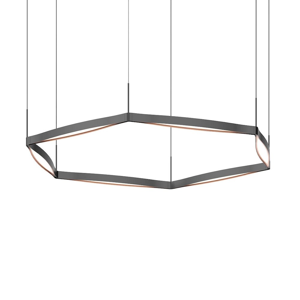 Ola Pendant, Satin Black
