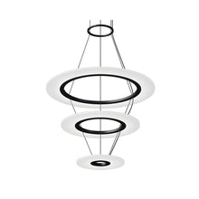 Arctic Rings Pendant, Satin Black